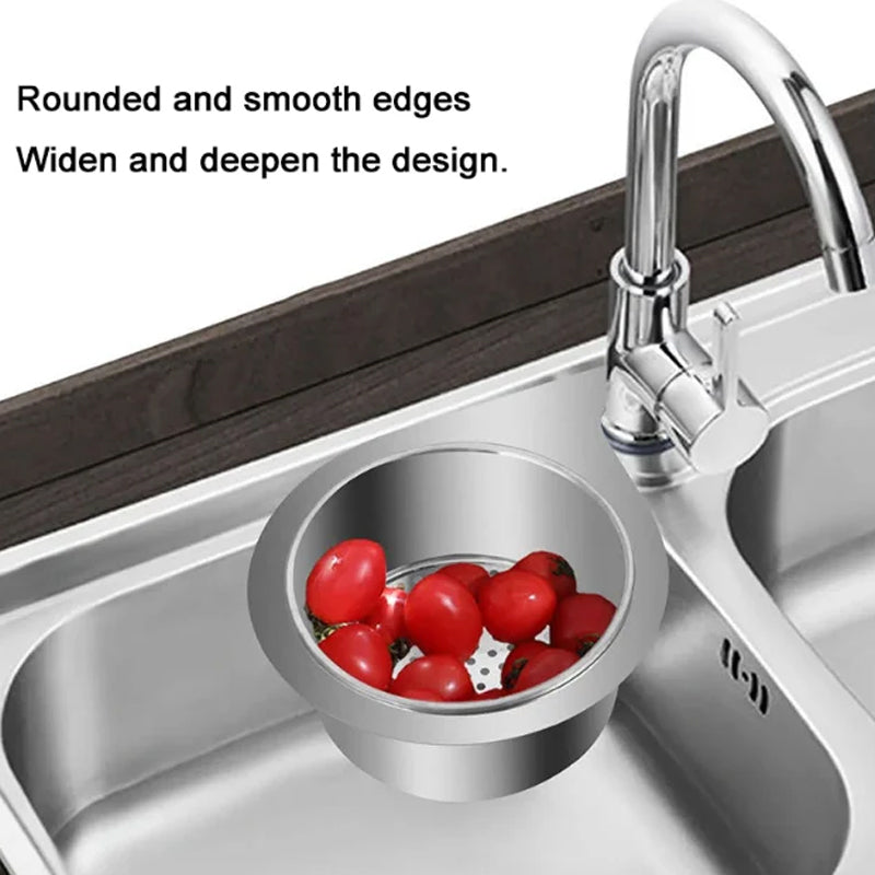 Stainless Steel Swan Sink Strainer Basket | Bowlift
