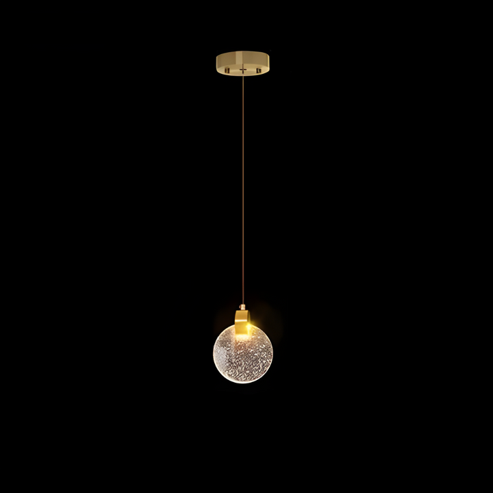 RayonsD’Or – Glass Ceiling Lamp for Elegant Atmosphere Bowlift