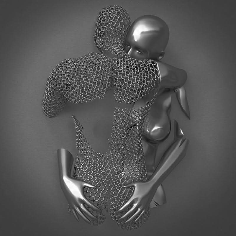 BowLift | Wall Art Painting with Love Heart and 3D Effect