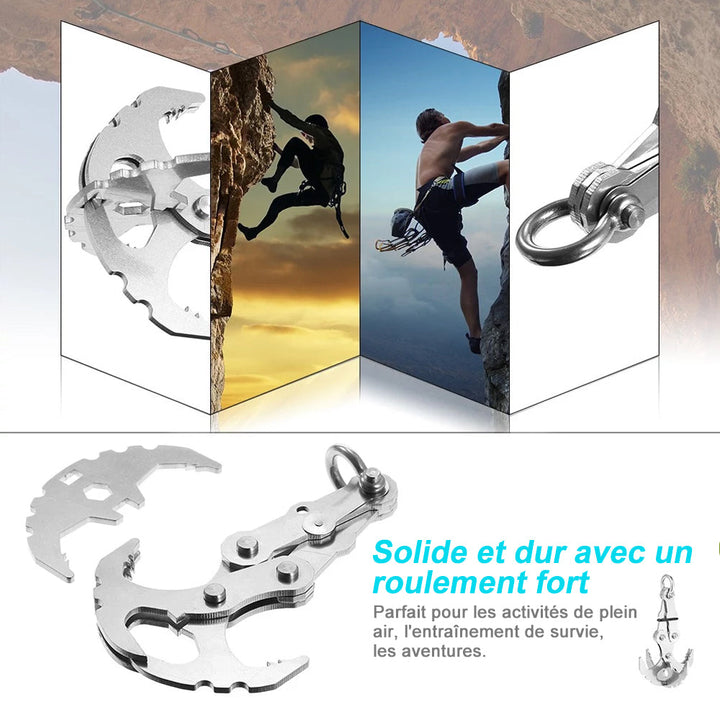 Ciaovie Collapsible Gravity Hook Made of Stainless Steel | Bowlift