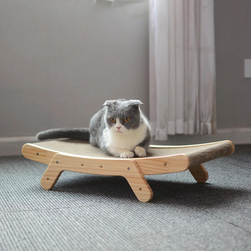 BowLift | Crab in Crab Shape with Soft Replaceable Fabric – Cozy and Stylish Resting Place for Cats