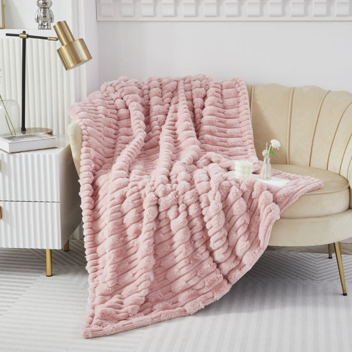 BowLift | Plush Soft Faux Rabbit Blanket