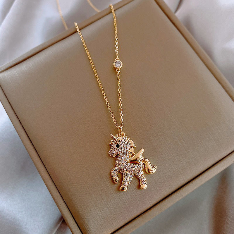 BowLift | Angel Unicorn Necklace