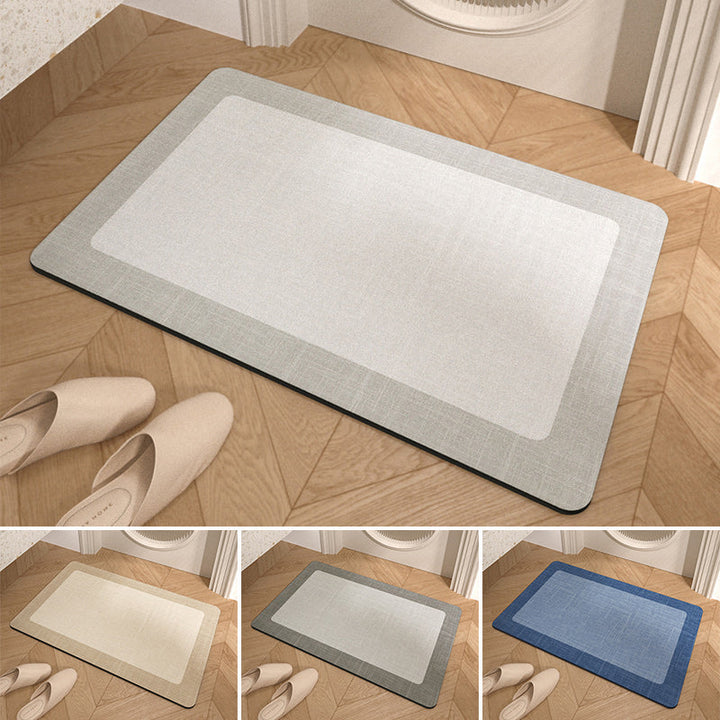 Non-Slip Minimalism Bathroom Floor Mat - Super Absorbent, Easy to Clean | Bowlift