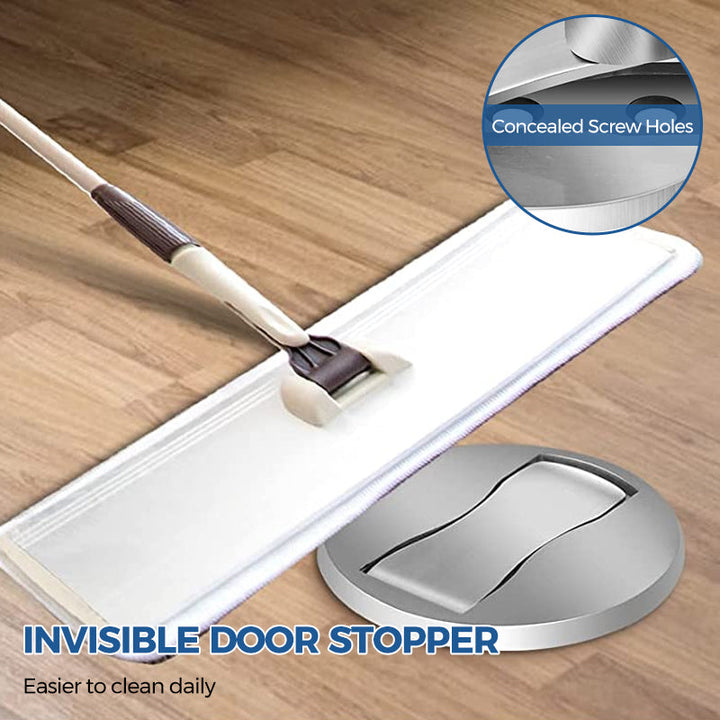 Stainless Steel Invisible Magnetic Door Stopper | Bowlift