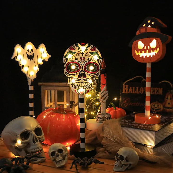 BowLift | Solar-Powered LED Halloween Garden Lantern