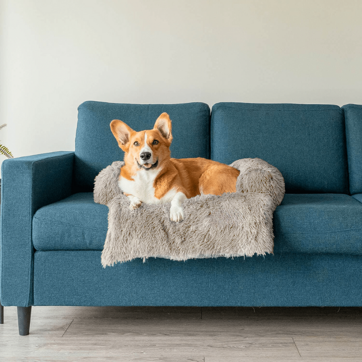 BowLift | Water Repellent Dog Bed Protection with Soft Vegan Fur – Non-slip, Comfortable, Suitable for All Dog Sizes