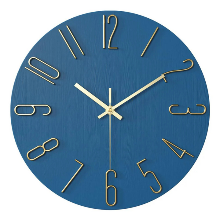 BowLift | Elegant | Modern wall clock for the living room 30 cm