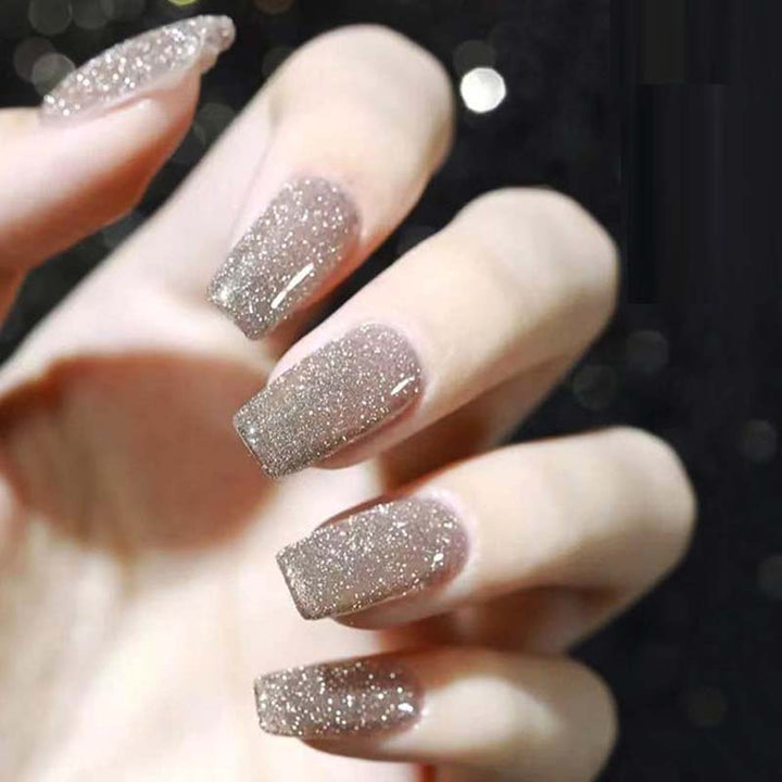 High density glitter nail gel polish | Bowlift