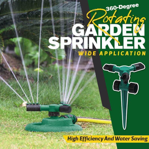 BowLift | 360-Degree Rotating Garden Sprinkler