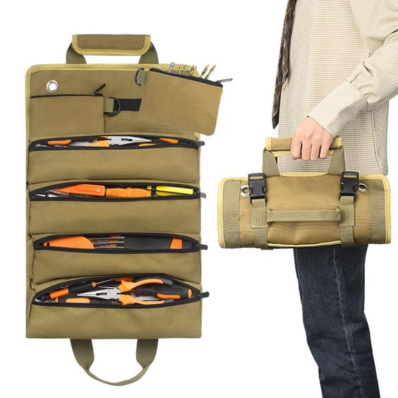 Tool roll bag organizer | Bowlift