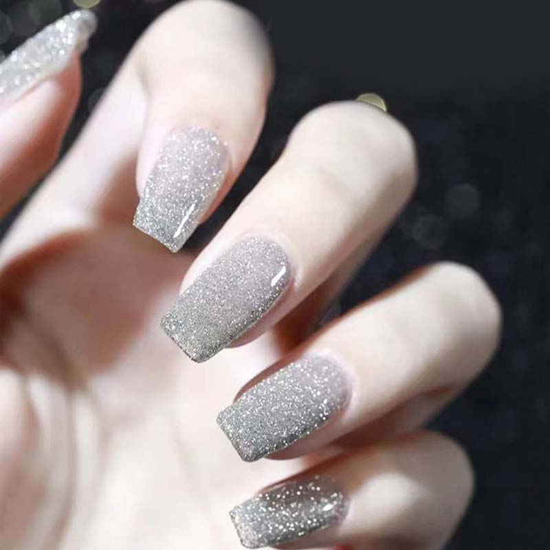 High density glitter nail gel polish | Bowlift