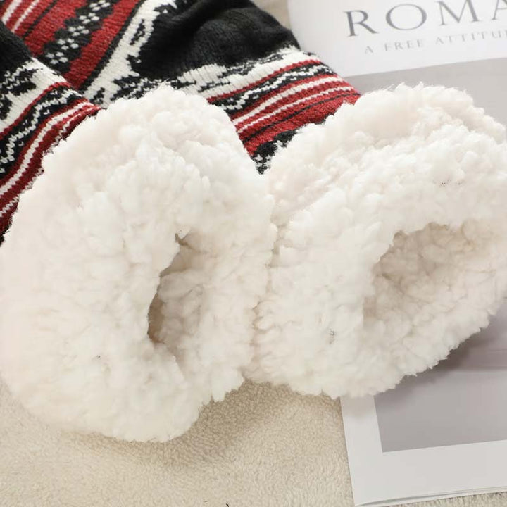 BowLift | Snowflake Ultra-thick  Slipper Home Socks