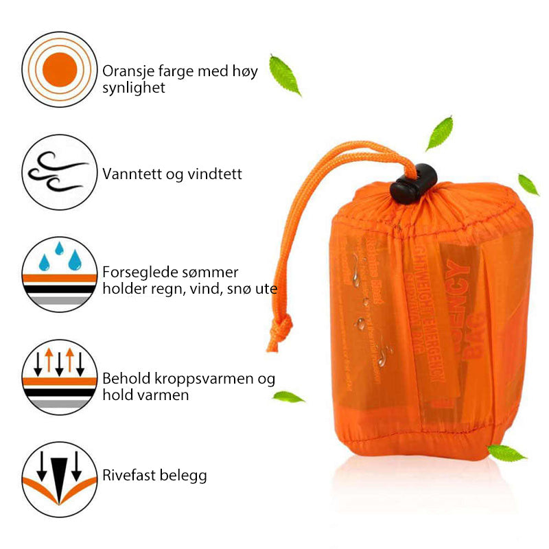 BowLift | Waterproof sleeping bag for emergencies
