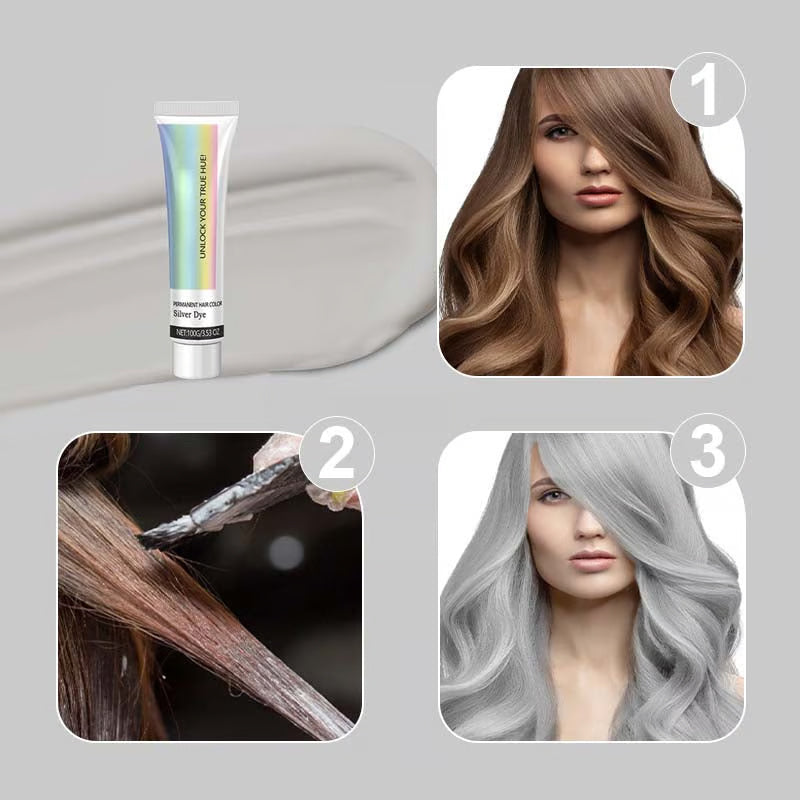 BowLift | 2-in-1 Natural Essence Extract Silver Hair Dye