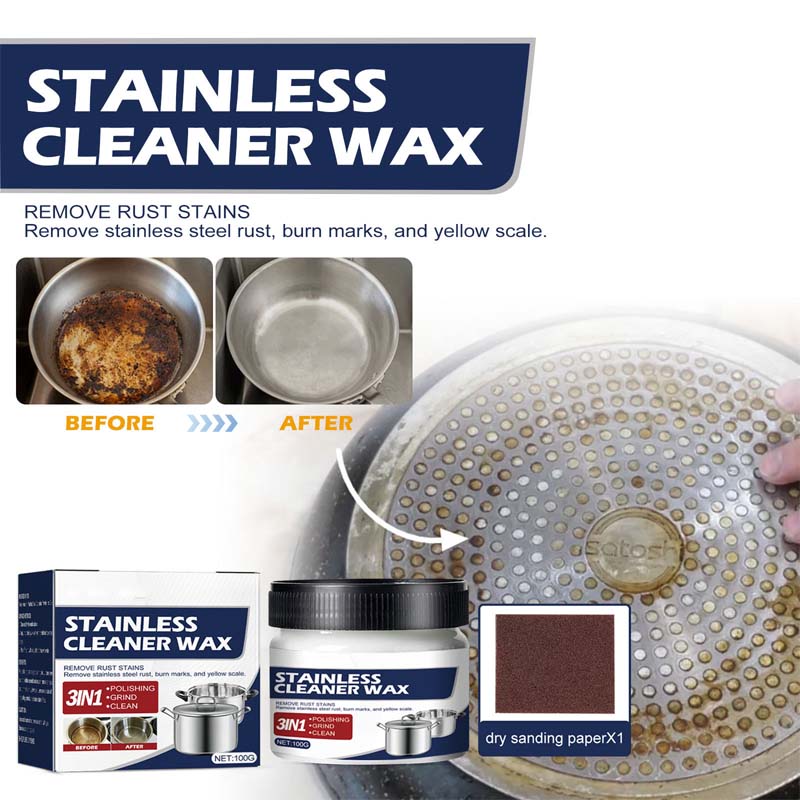 Magical stainless steel cleaning paste | Bowlift