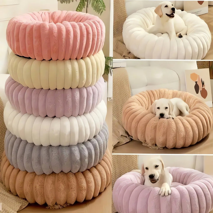 BowLift | Purrfectly Plush Round Pet Bed