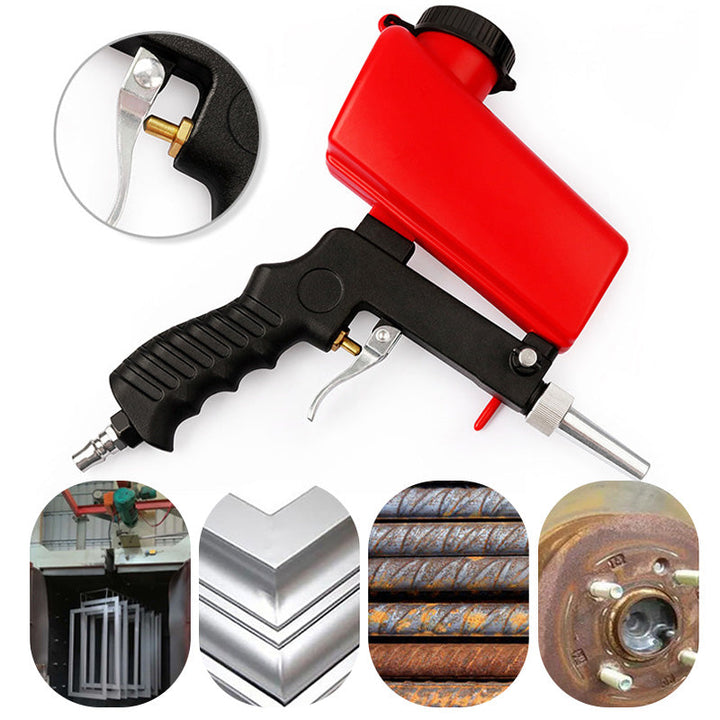 BowLift | Auréole | Portable pneumatic sandblasting gun – lightweight – easy to use – high performance