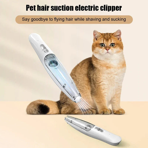 Silent Vacuum Pet Fur Trimming Device Bowlift