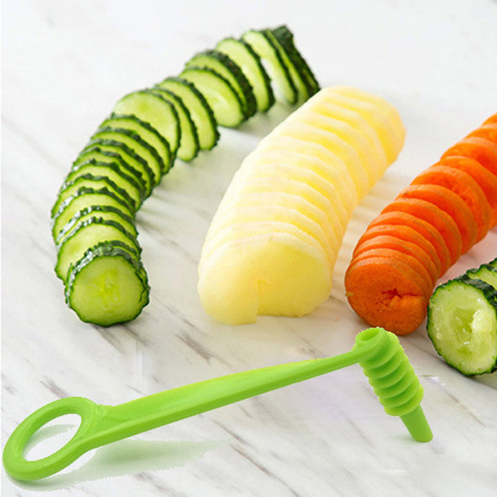 2-in-1 Vegetable Shredder & Slicer, Multi Double Knife Peeler | Bowlift