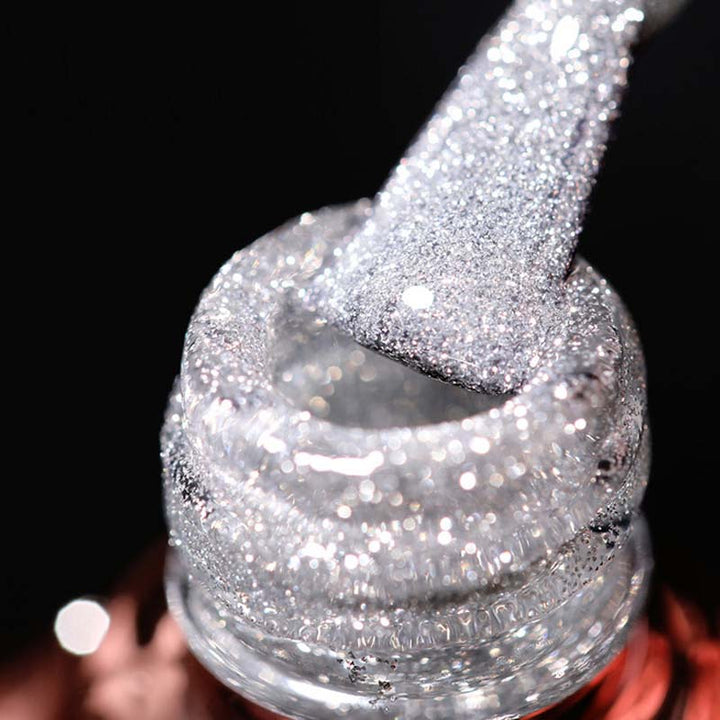 High density glitter nail gel polish | Bowlift