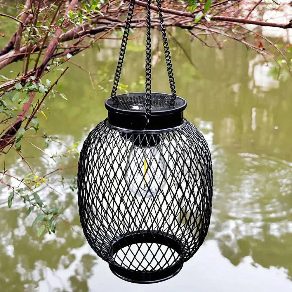 BowLift | Sunny Garden Solar Lantern – Waterproof LED Outdoor Light with Auto Sensor