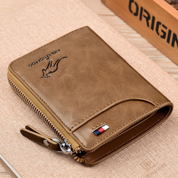 BowLift | WalletPro – Men’s Genuine Leather RFID Anti-Theft Wallet