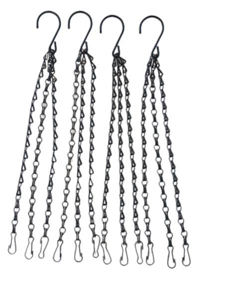 BowLift | Stable Plant Hangers with Chains – Robust Suspension for Flower Pots and Garden Plants
