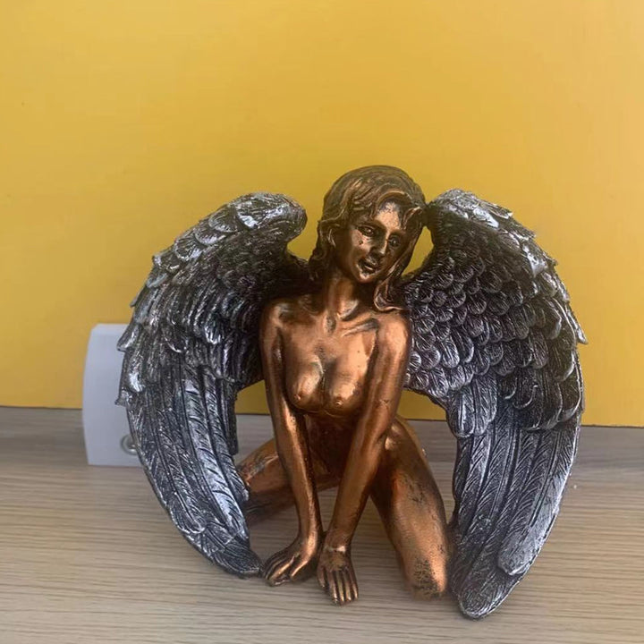 BowLift | Art Angel Female Woman Wings Kneeling Cloak Hat