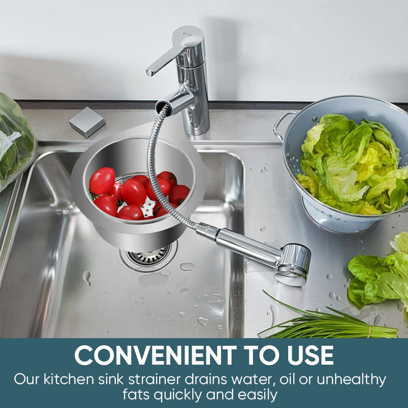 Stainless Steel Swan Sink Strainer Basket | Bowlift