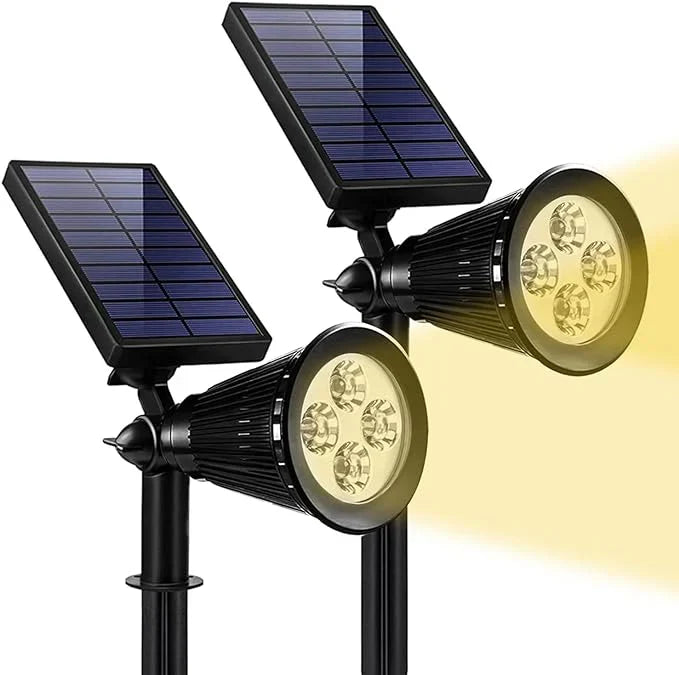 Sustainable Adjustable Solar Spotlight Bowlift