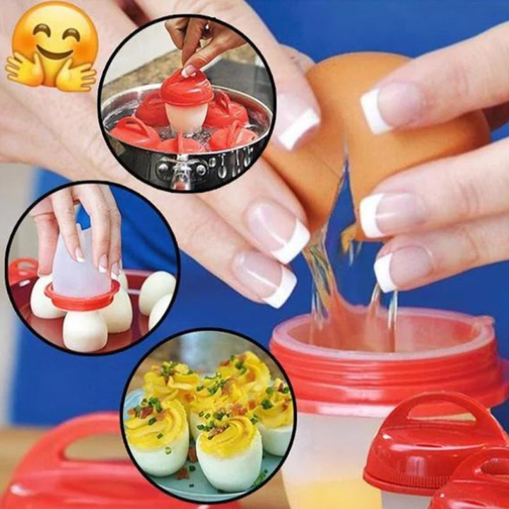 BowLift | Non-stick Silicone Egg Boiler