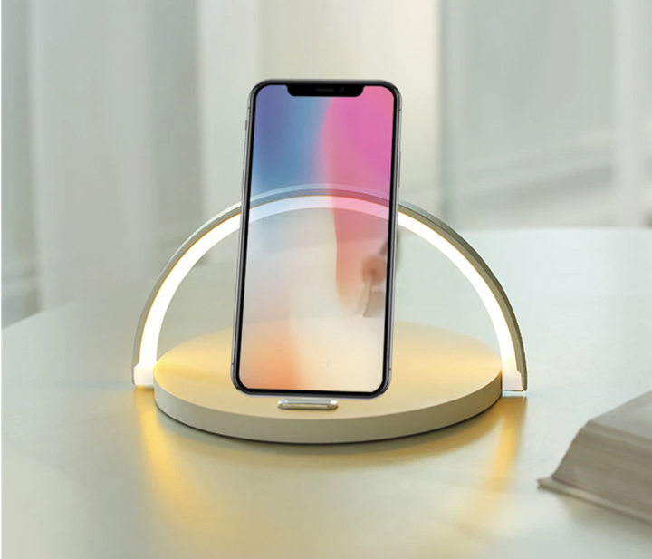 BowLift | Bowlight Design | Atmospheric 3-in-1 Night Light With Wireless Charging