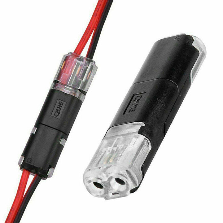 Double-wire Push-in Connector with Locking Buckle | Bowlift