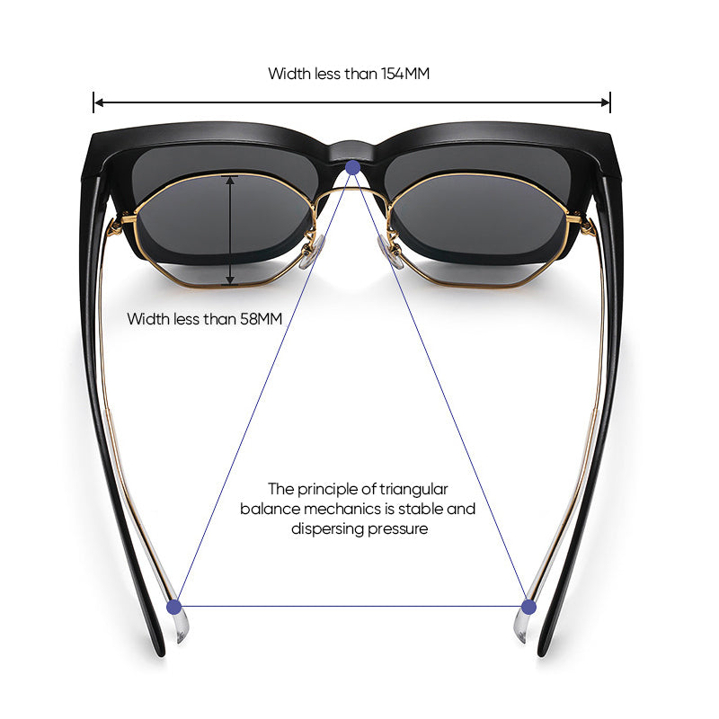 Universal models of myopic sunglasses Bowlift