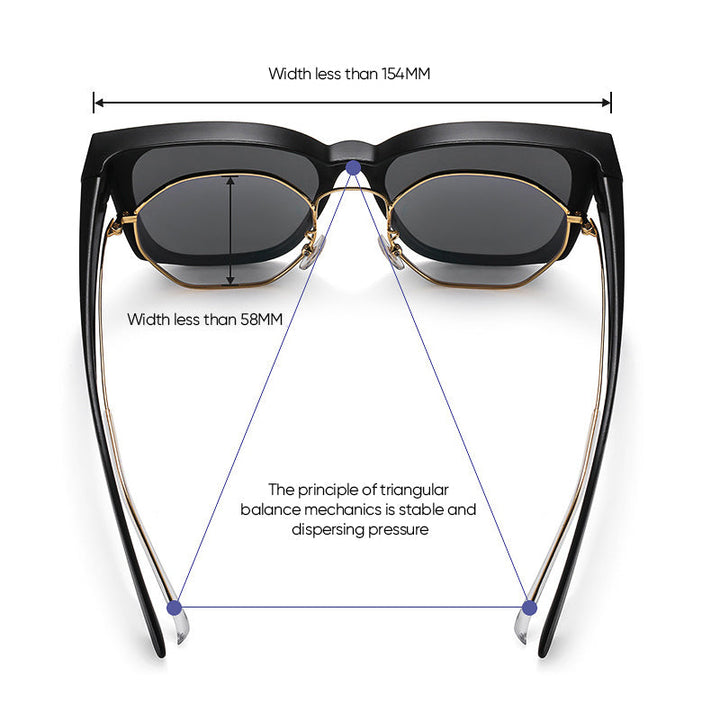 Universal models of myopic sunglasses Bowlift