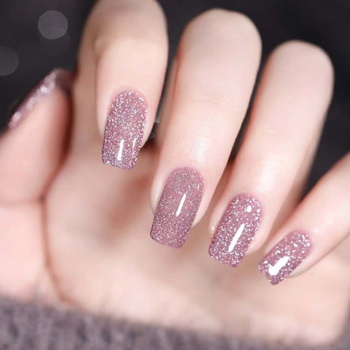 High density glitter nail gel polish | Bowlift