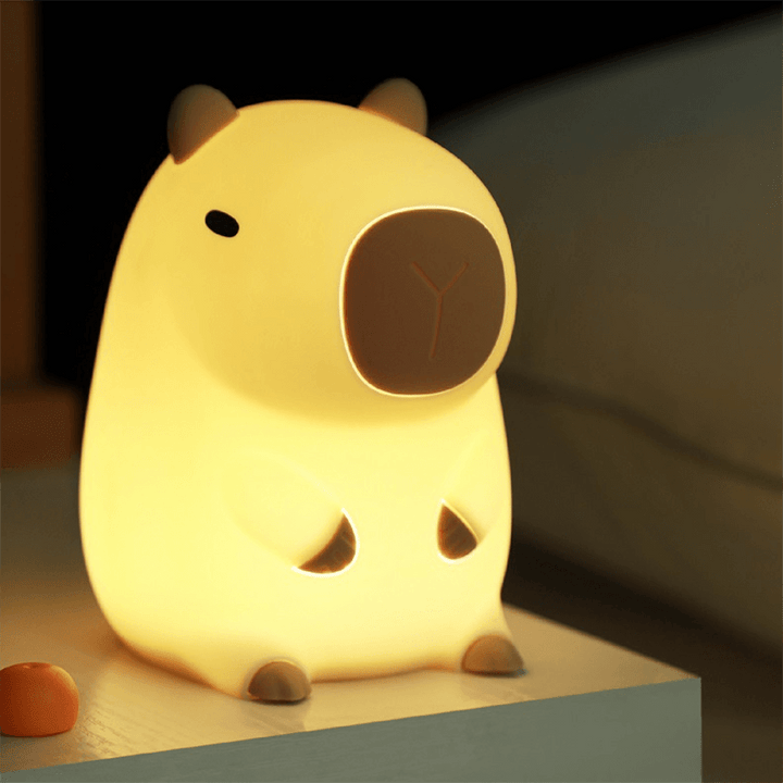 BowLift | SquishBara | Capybara Squishy Night Light Ideal Gift for All Ages