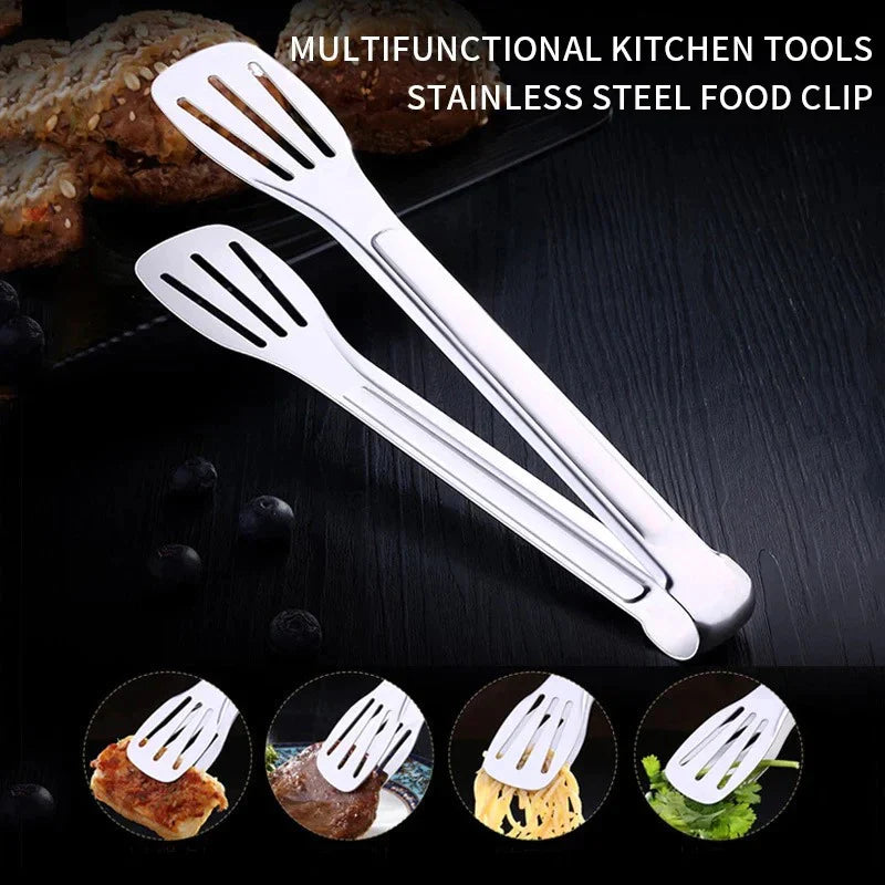 Stainless Steel Food Tongs Bowlift