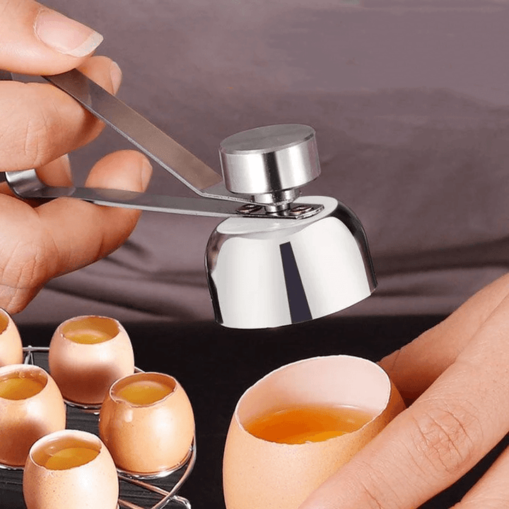 Stainless Steel Perfect Egg Shell Opener | Bowlift