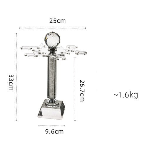 BowLift | Rotatable Crystal Wine Glass Holder