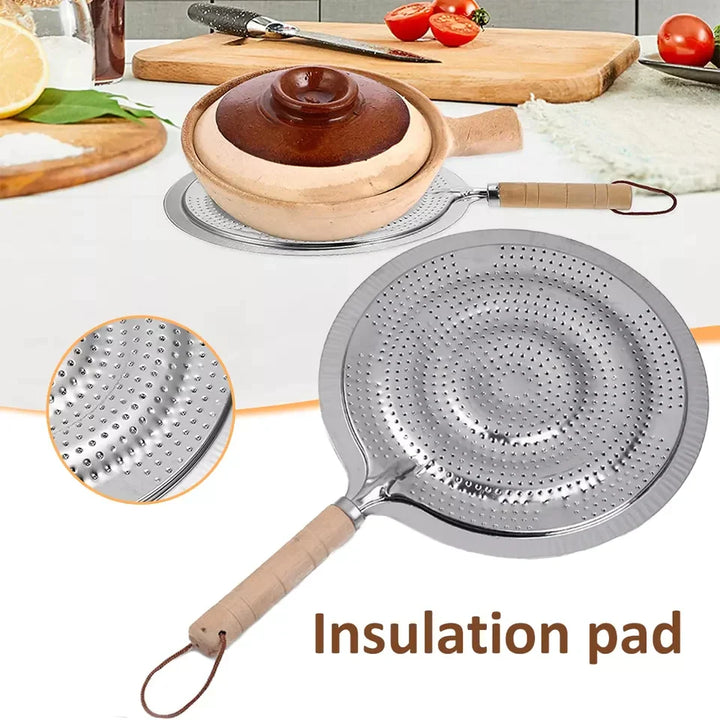 Stove Heat Defuses - Steel Insulation Pad Bowlift