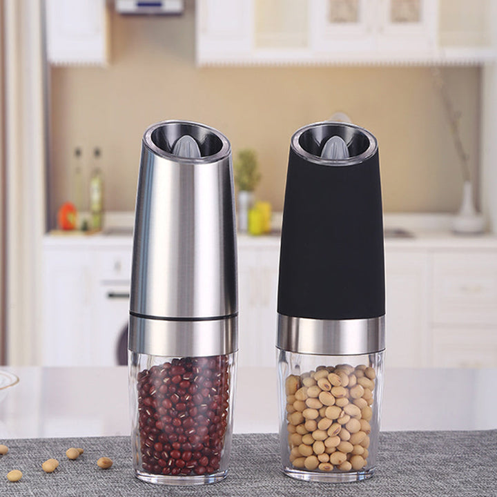 Automatic Electric Gravity Induction Salt and Pepper Grinder | Bowlift