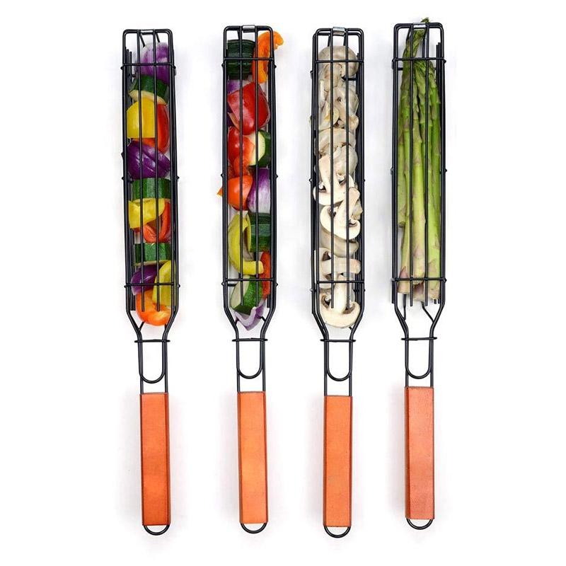 Reusable Kabob Grill Baskets | Bowlift