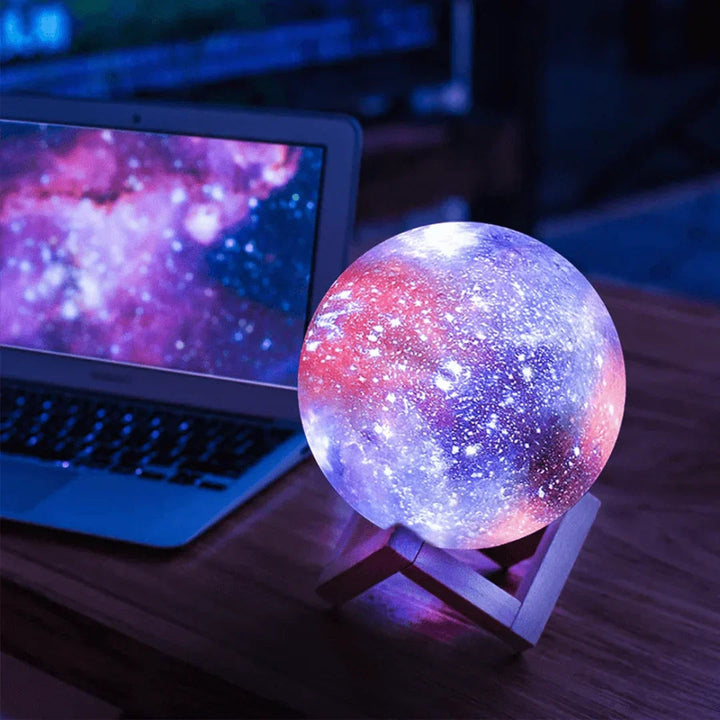Night Light with Starry Sky and Touch Control - Orion | Bowlift