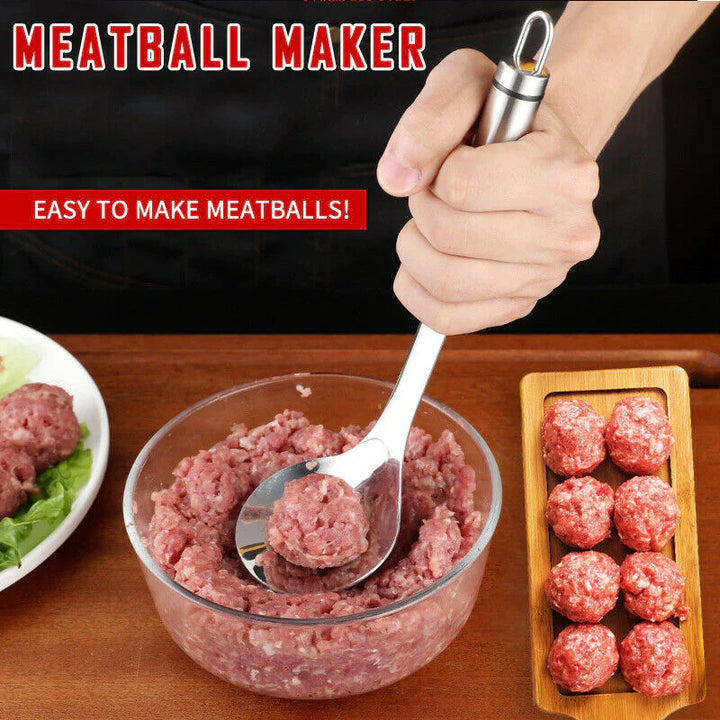 Meatball Spoon Maker Stainless Steel Bowlift