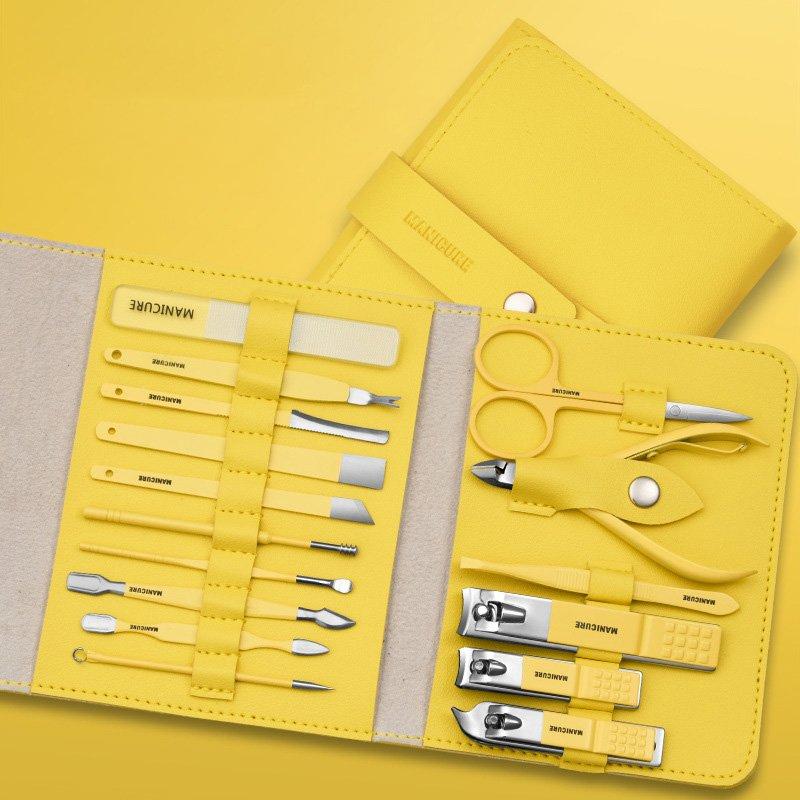 Nail clipper portable set (12/16 pieces) | Bowlift