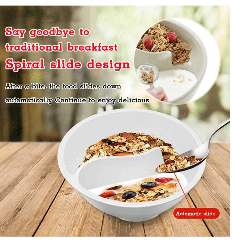 BowLift | Creative Separated Double Bowls With Handle