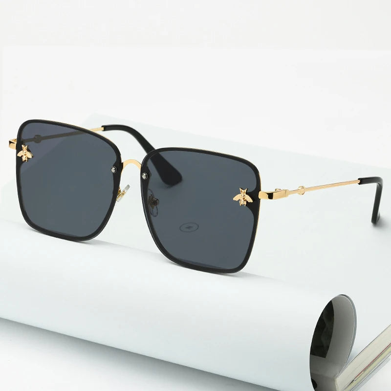 Charlotte Sunglasses | Oversized & Rimless | Bowlift