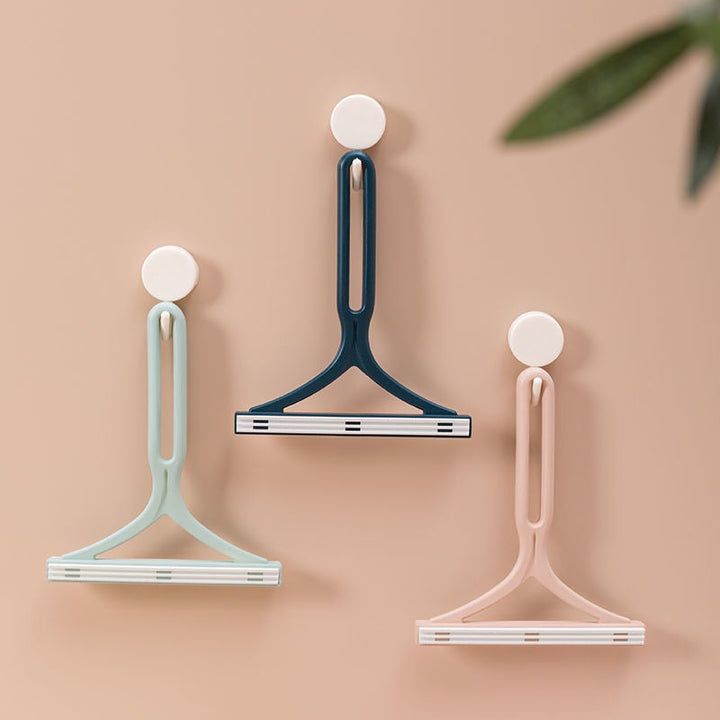 BowLift | Fabric Scissors and Lint Remover for Clothing – Portable Tool with Three-Layer Brushes for Efficient Fabric Care